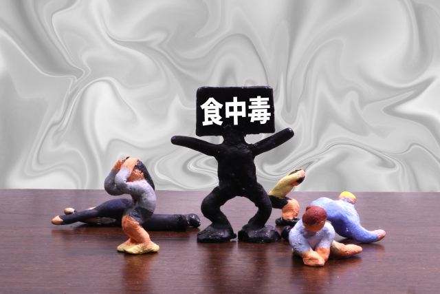 食中毒に苦しむ人のイメージ画像