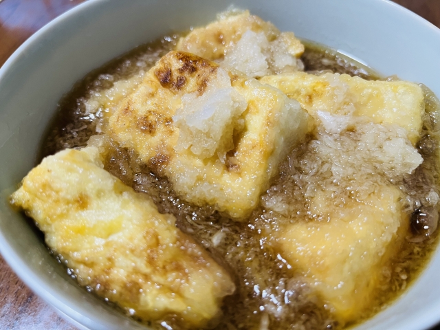 揚げ出し豆腐の画像